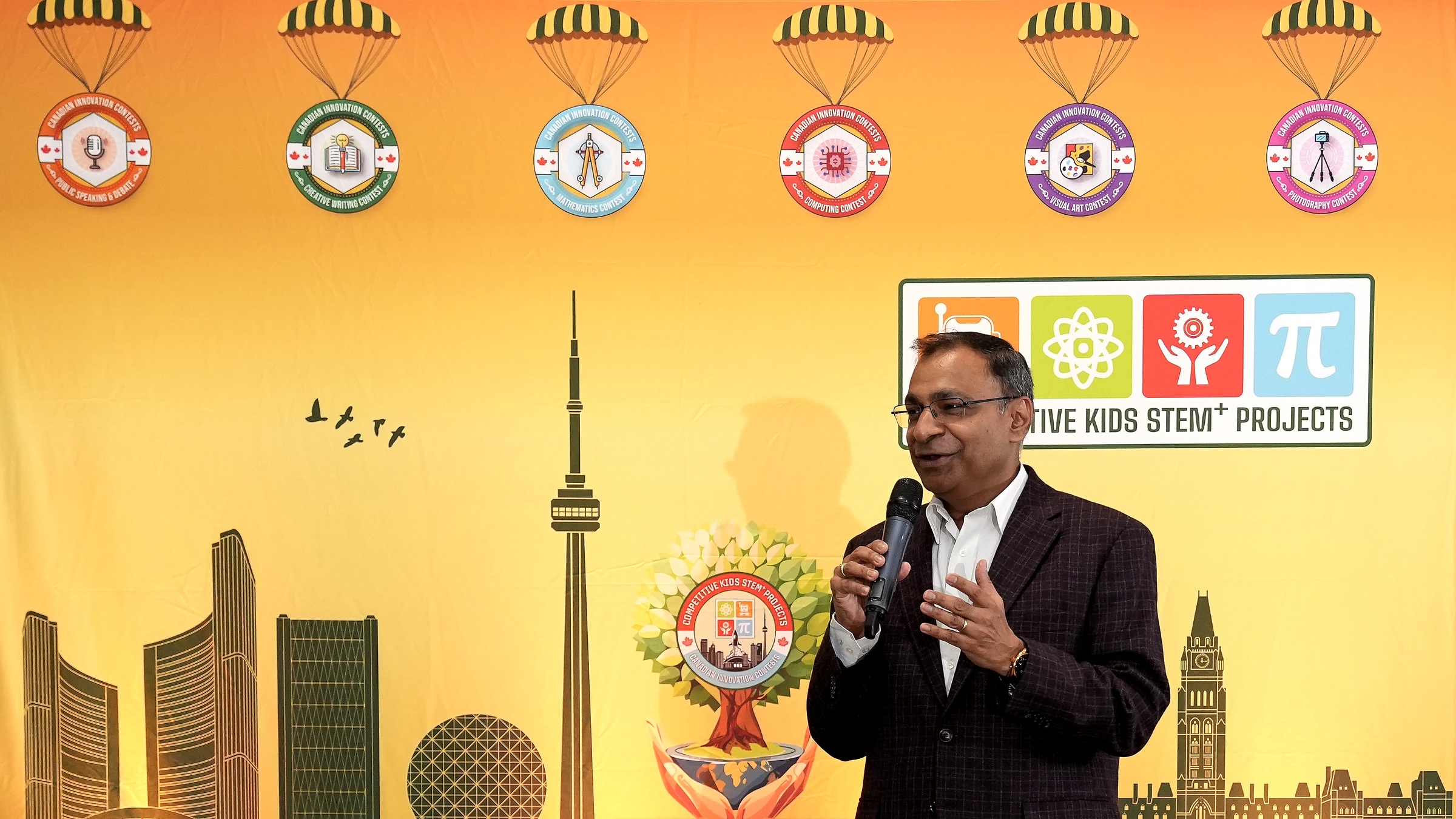 Mr. Amit Goyal addressing the CIC 2026 Award Ceremony