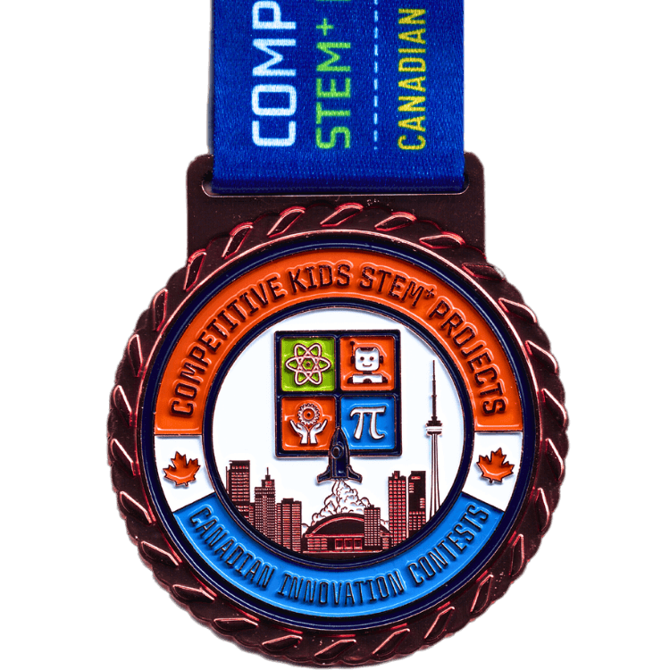 CKSTEM Leader of the Month medal